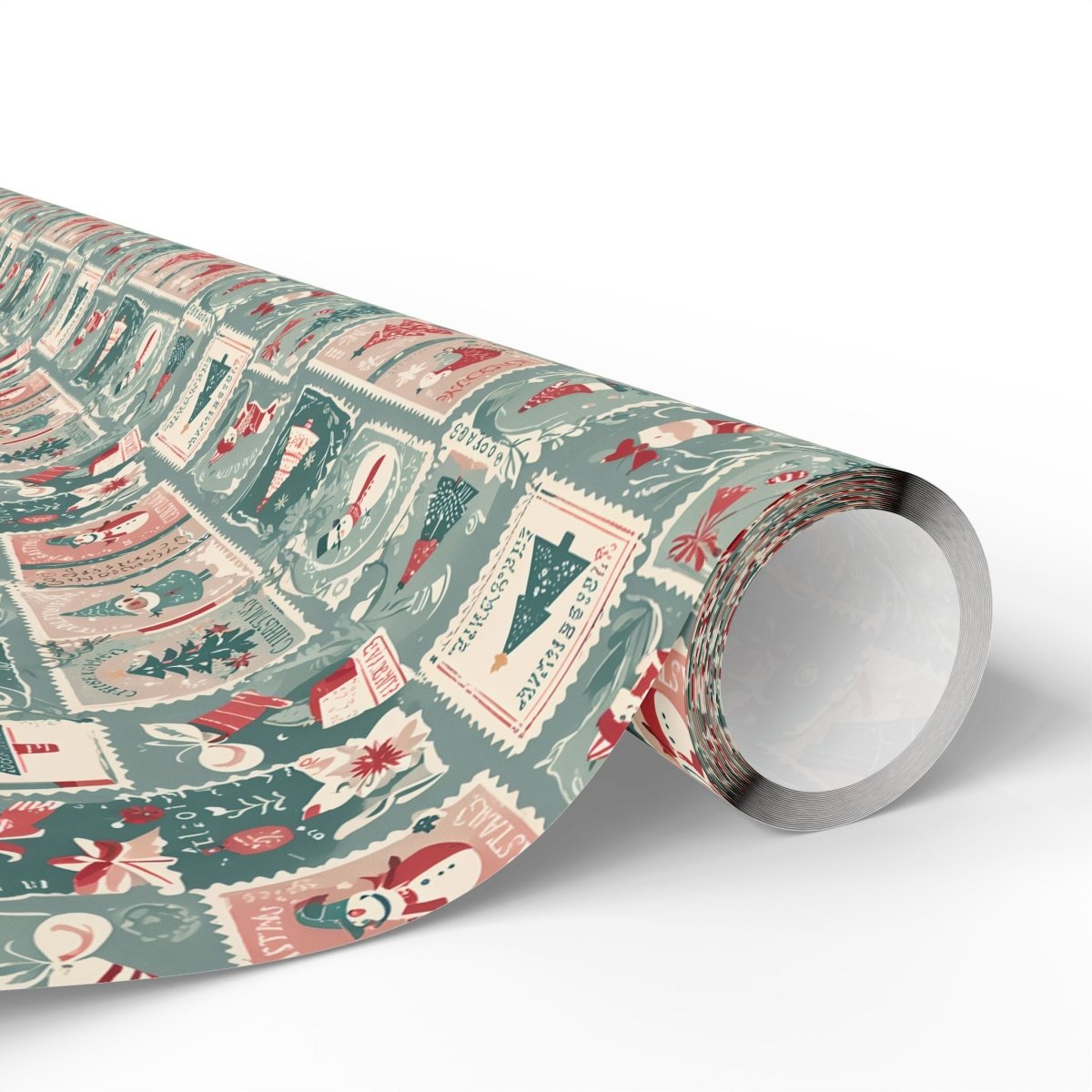 Charming Holiday Wrapping Paper Roll