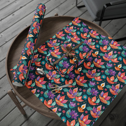 Diwali Aqua Festival Wrapping Papers