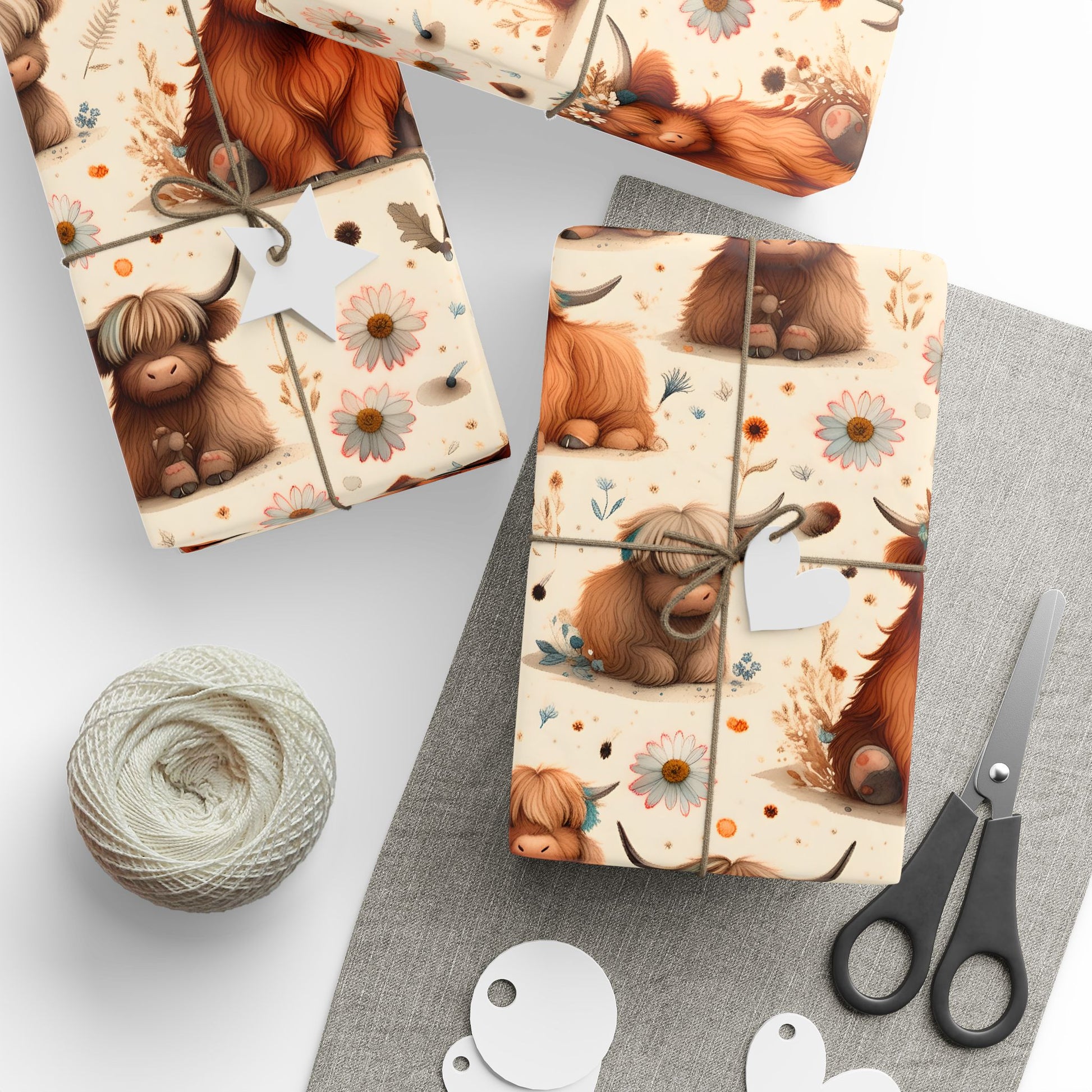 Highland Whimsy – Delightful Cow Wrap