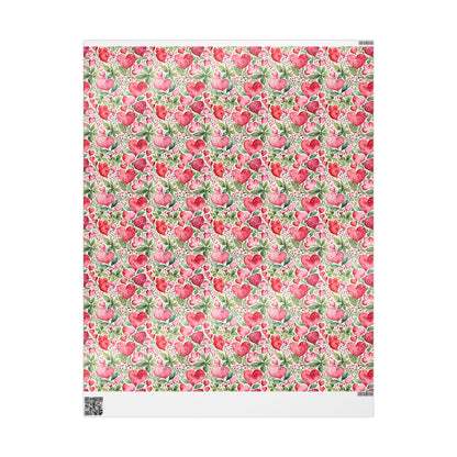Fruity Floral Wrapping Paper