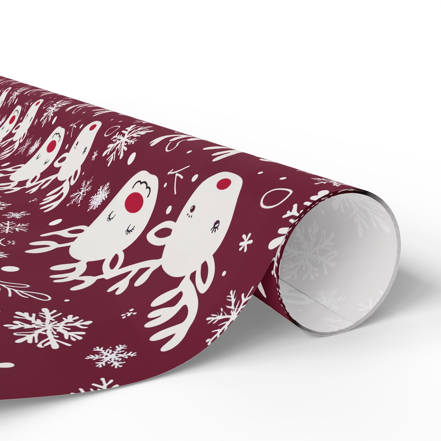 Sleigh All Day – Sassy Reindeer Wrapping Paper
