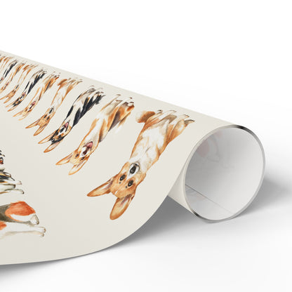 Corgi Wrapping Paper Rolls