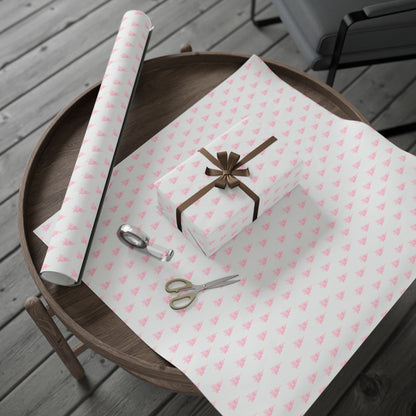Think Pink Fir - real – Blush Christmas Tree Wrapping Paper
