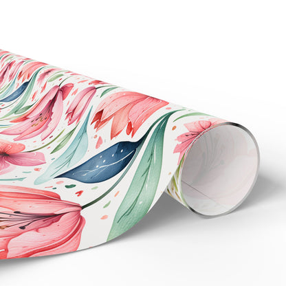 Blush Blooms – Watercolor Floral Wrap