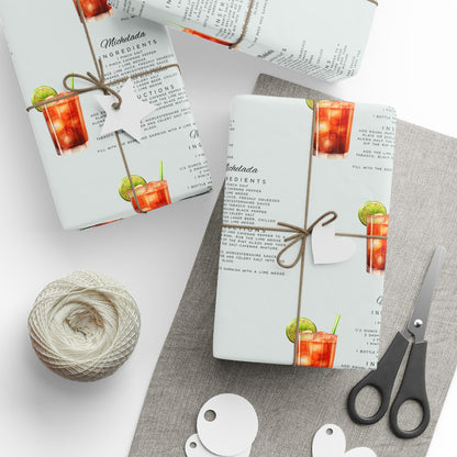 Michelada Recipe Gift Wrap