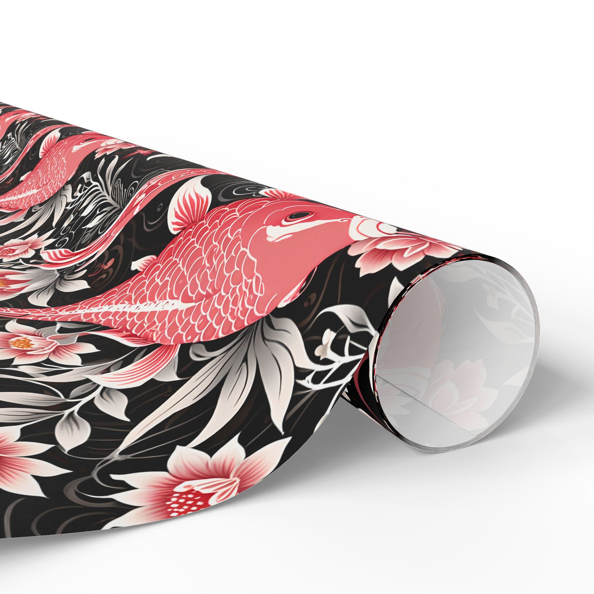 Koi Elegance – Graceful Gift Wrap