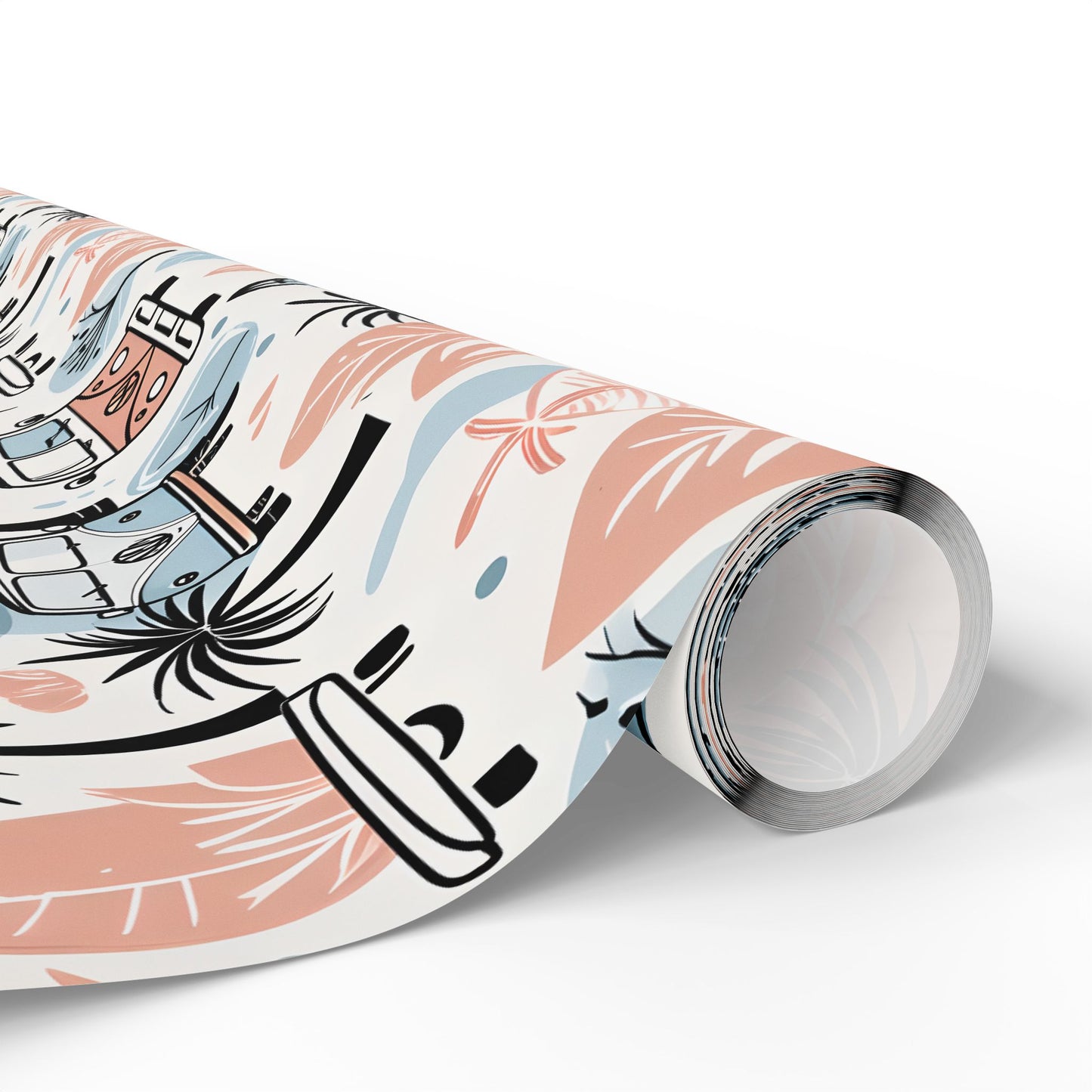 Surfboard Beach Wrapping Papers, Beach and Sea Vibes
