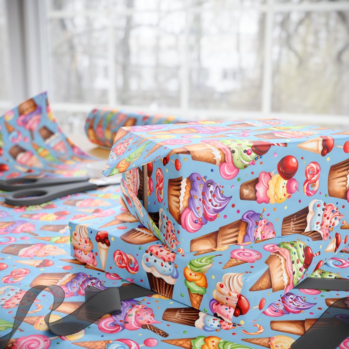 Whimsical Birthday Packaging Papers