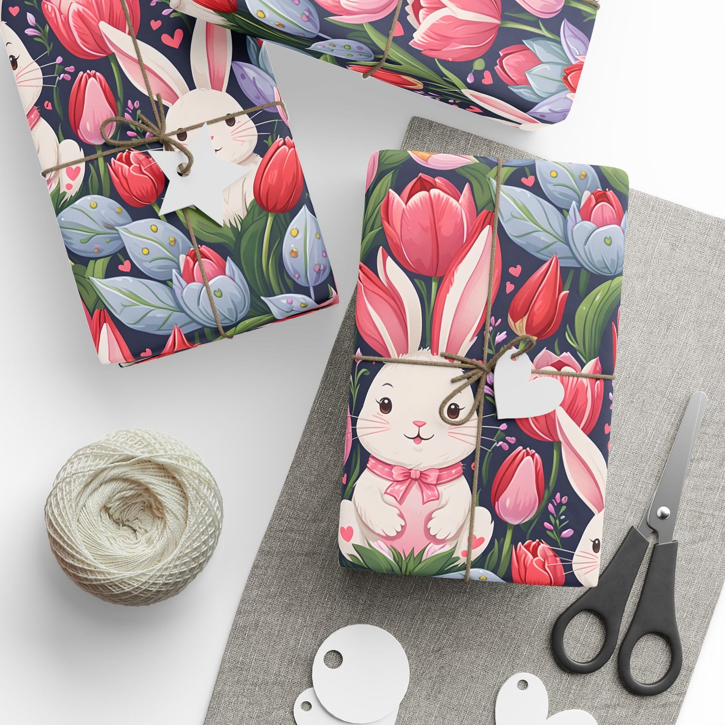 Easter Wrapping Papers, Bunny Gift Wrap