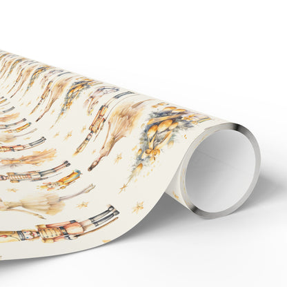 Sugarplum Chic – Nutcracker - Inspired Wrapping Paper for Holiday Elegance