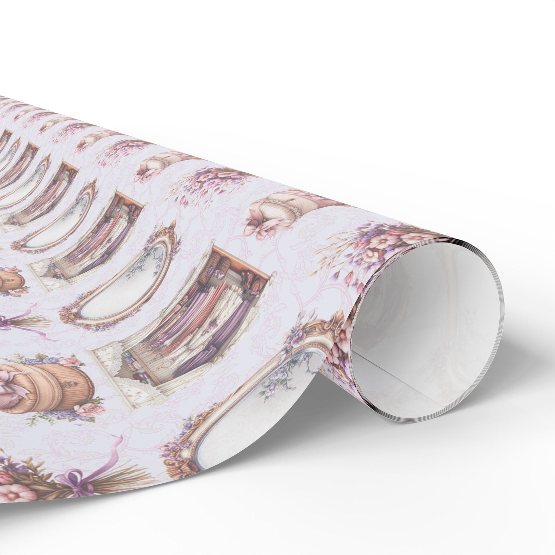Elegant Wedding or Bachelorette Vintage Wrapping Paper