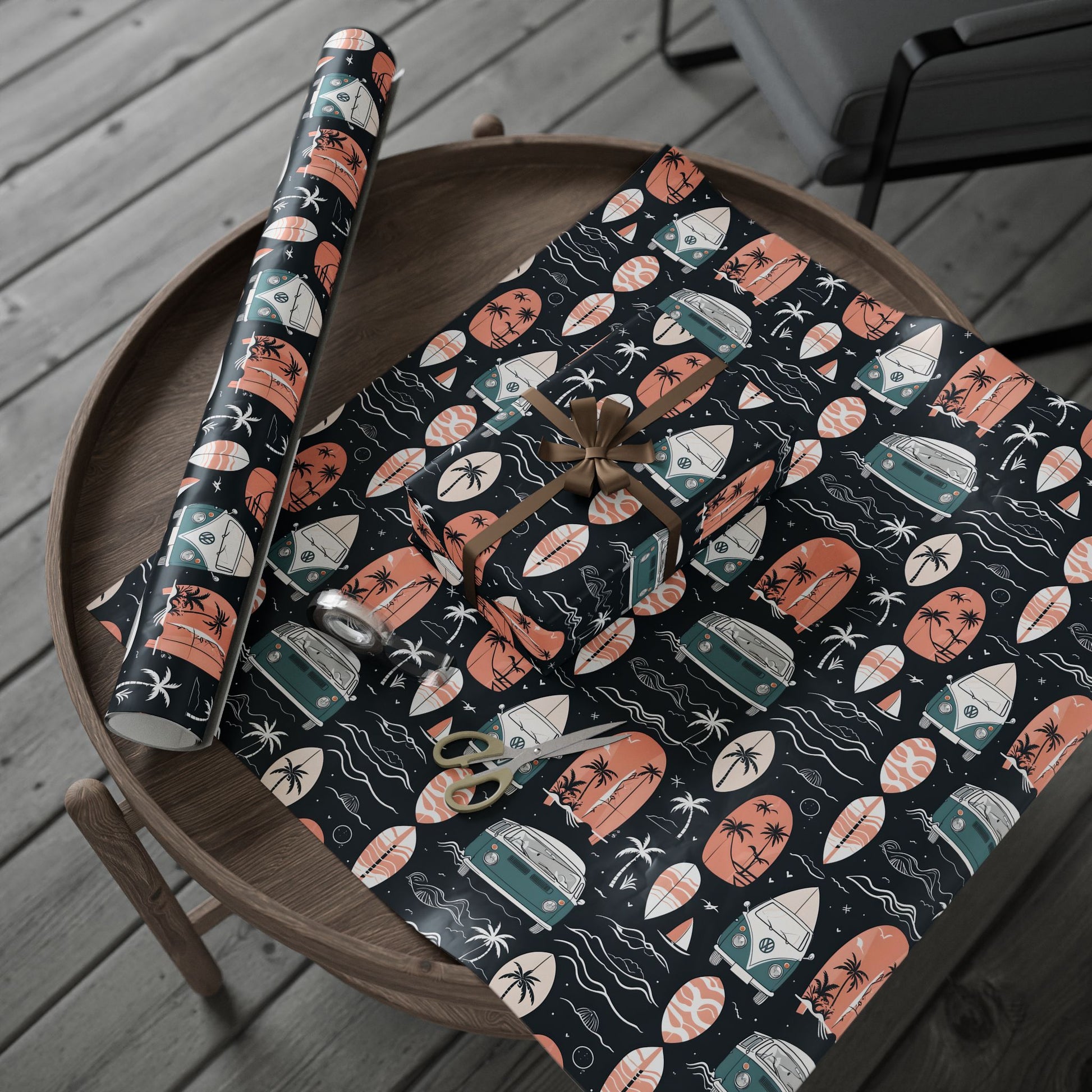 Surf Theme Wrapping Papers