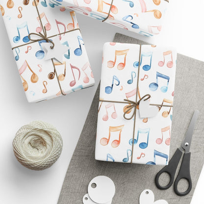 Note - Worthy Wrap – Musical Gift Paper