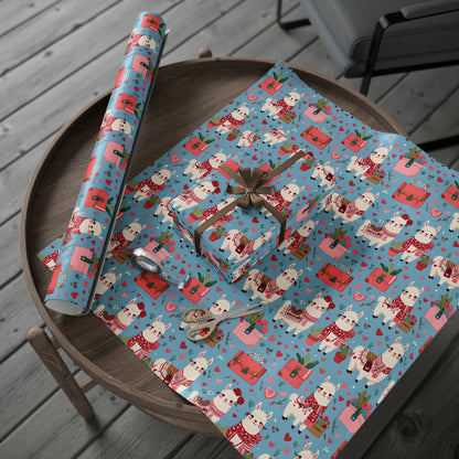 Llama Wrapping Paper