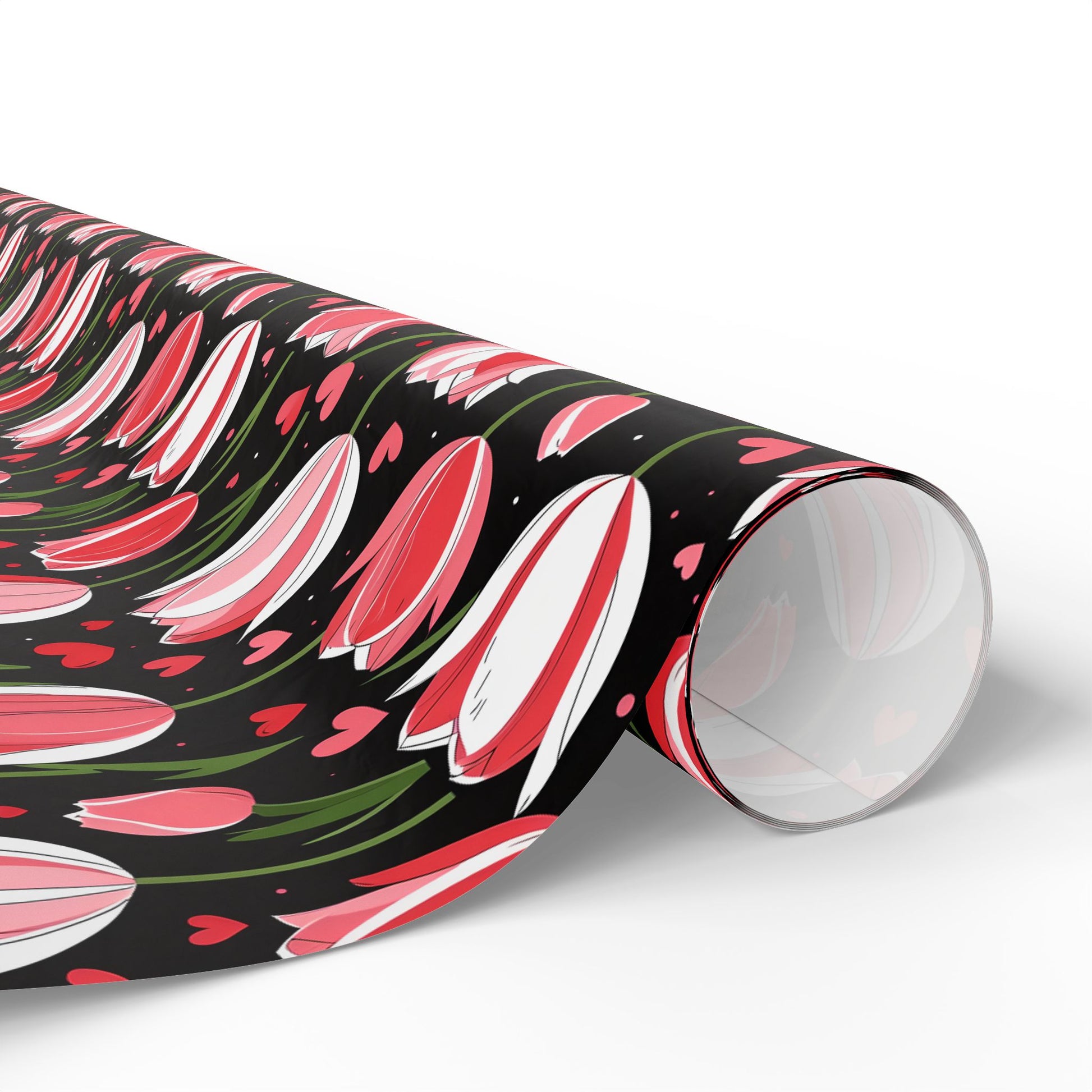 Elegant Pink Tulip Wrapping Paper