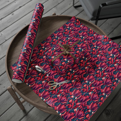 Tulip Grace – Elegant Gift Wrap for Life’s Special Moments”