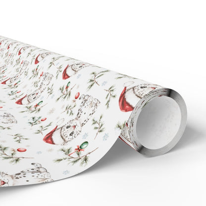 Snow Leopard Wrapping Papers