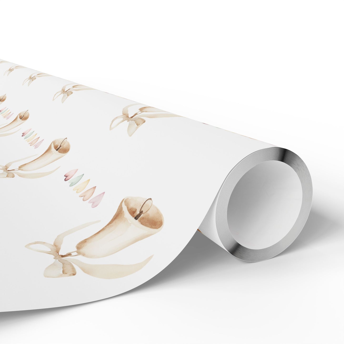 Wedding Bells and Hearts Wrapping Papers
