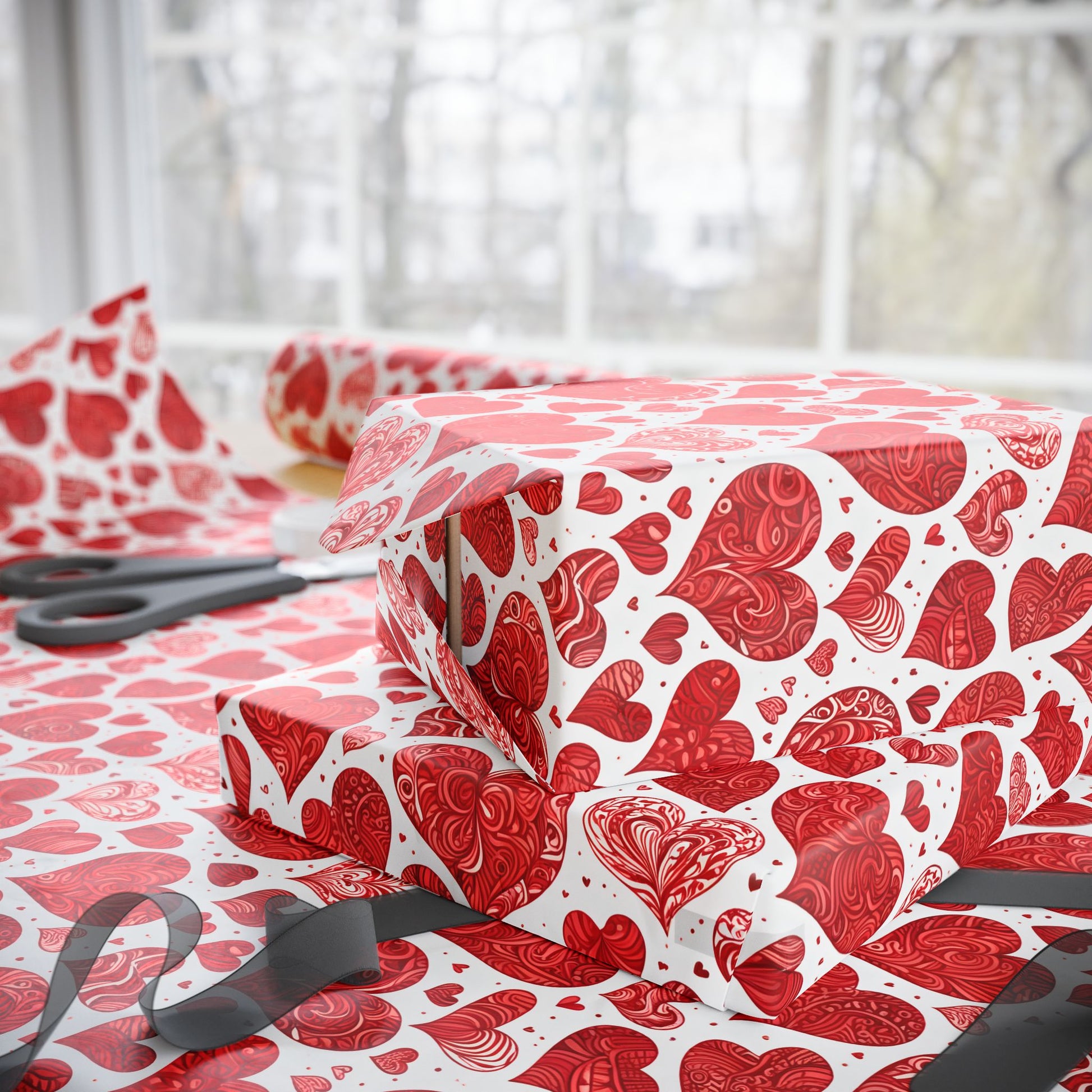 Valentines Day Wrapping Paper