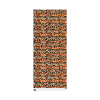Festive Pumpkin Wrapping Papers