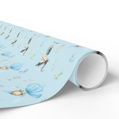 Fairy Tale Pinocchio Wrapping Paper