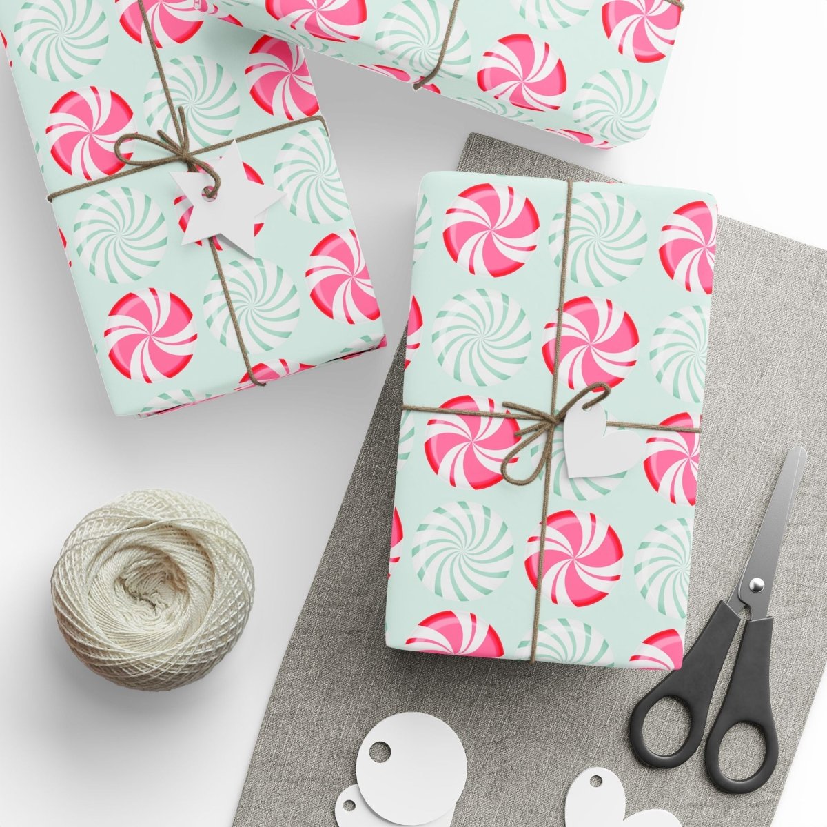Peppermint Pop – Sweet Holiday Wrapping Paper