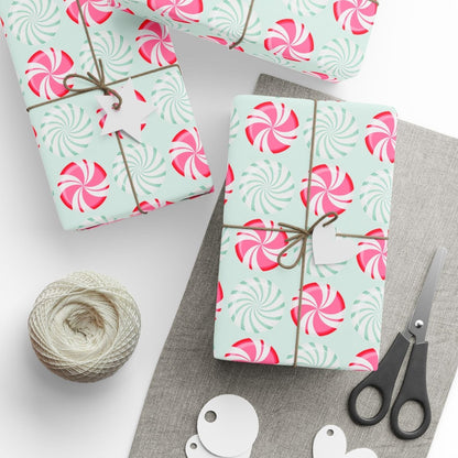 Peppermint Pop – Sweet Holiday Wrapping Paper