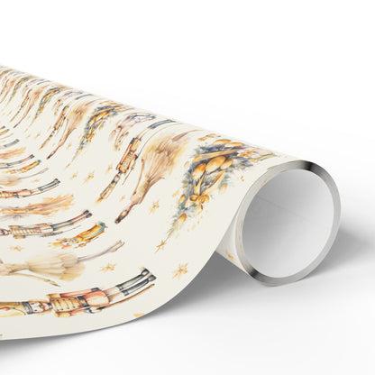 Sugarplum Chic – Nutcracker - Inspired Wrapping Paper for Holiday Elegance