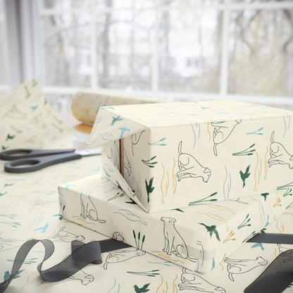 Retriever’s Rest – Classic Hunting Lab Wrapping Paper