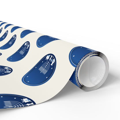 Hanukkah Blue and White Wrapping Papers