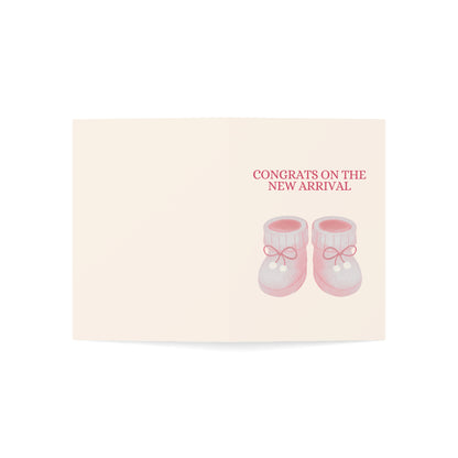 CONGRATS ON THE NEW ARRIVAL | May Your Baby Sleep and Your Hemorrhoids Disappear | Greeting Card