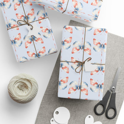 4th of July Firefly Wrapping Paper