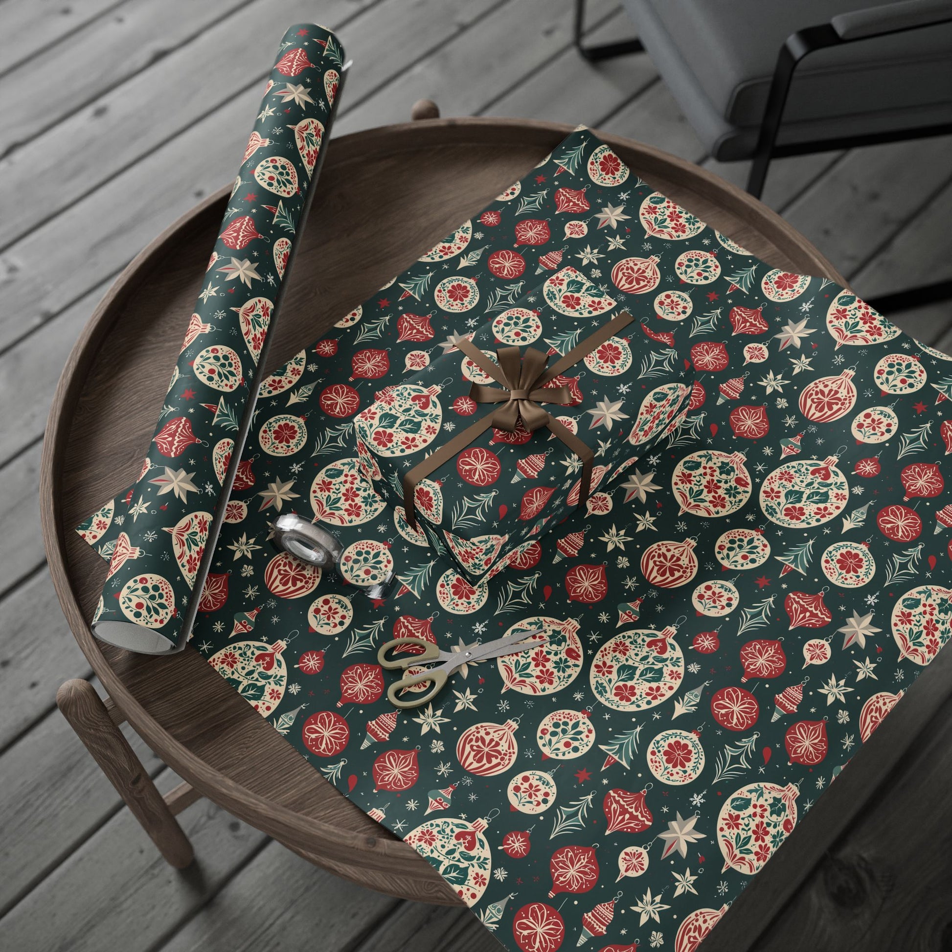 Festive Christmas Wrapping Paper