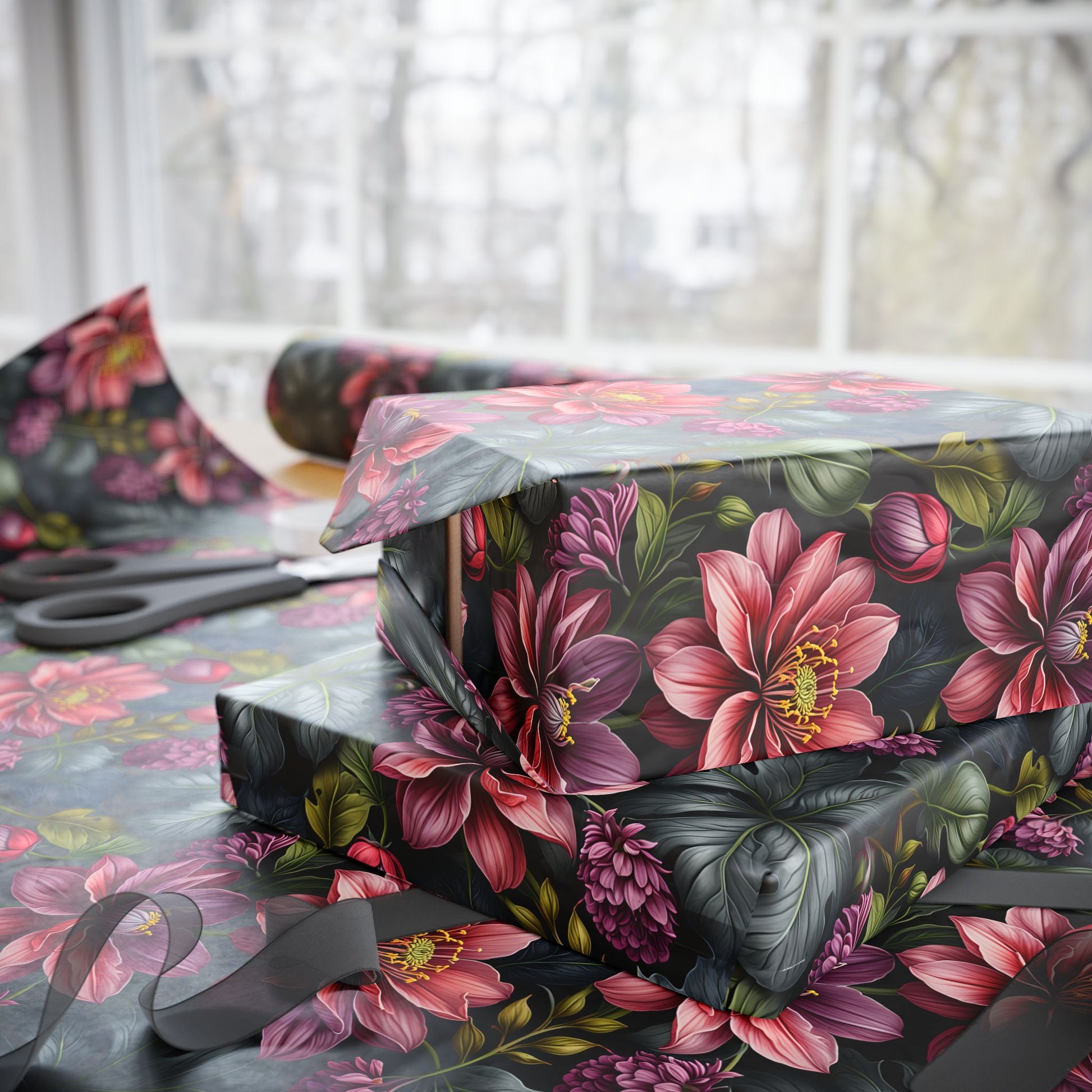 Chic Botanical Paper for Stylish Presentations