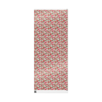 Charming Pink Heart Wrapping Paper for Gift Giving
