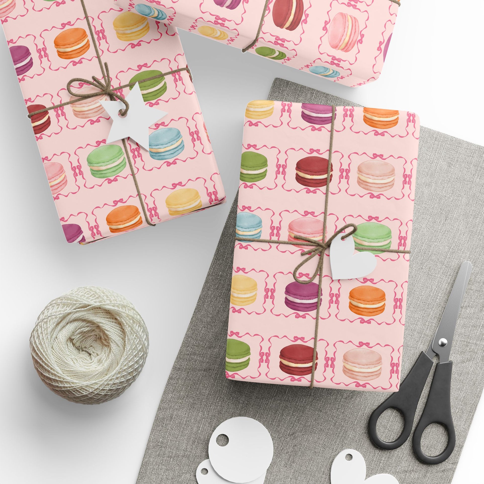Macaron Pattern Gift Wrap