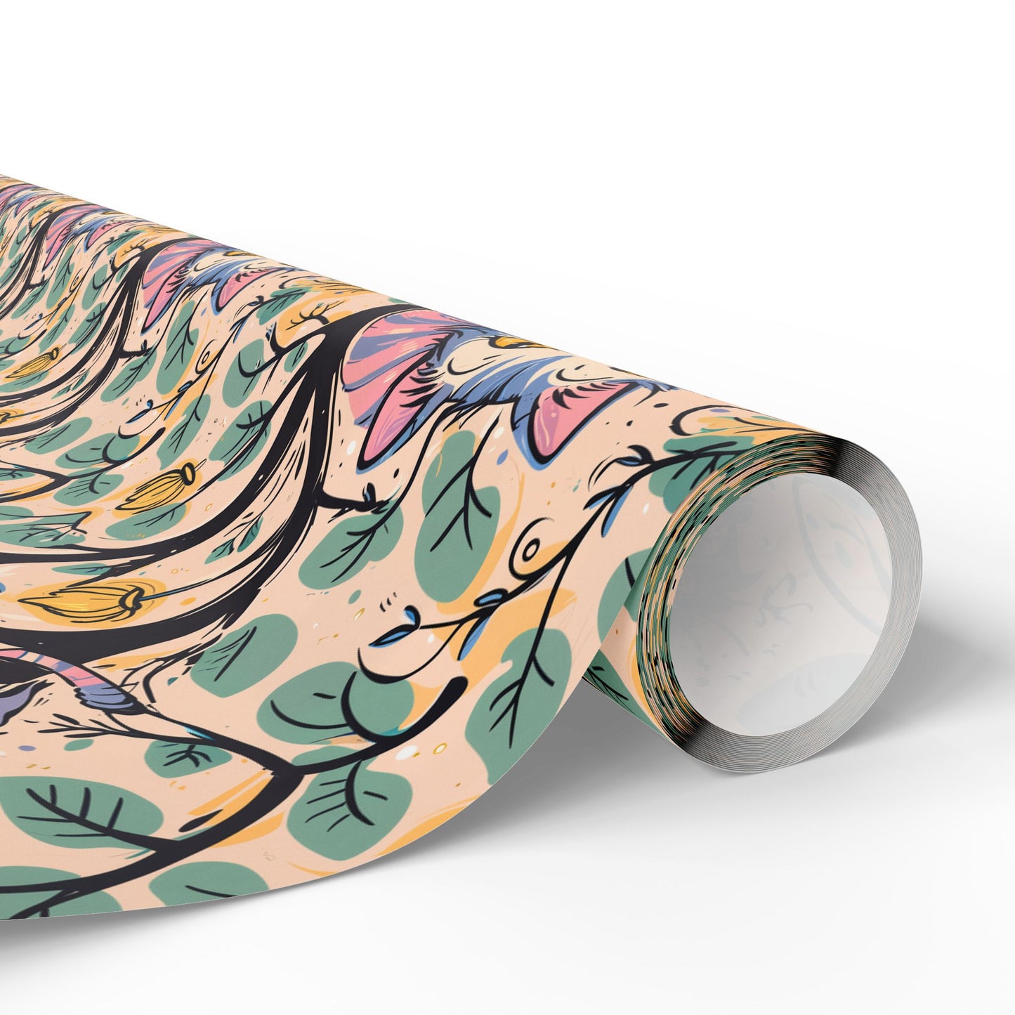 Abstract Cheshire Cat Gift Wrap
