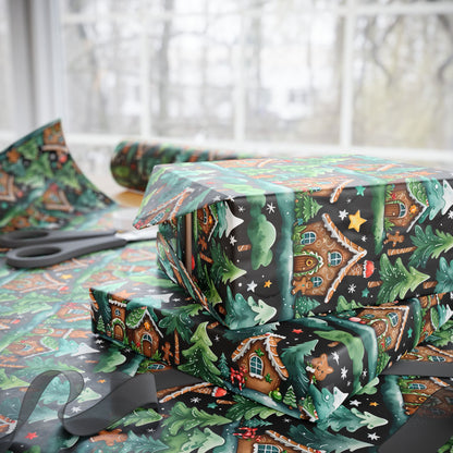 Midnight Munchkinville – Gingerbread Dreams on a Starry Night
