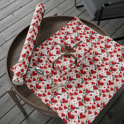 Queen of Hearts Playing Cards with Roses Being Painted Red