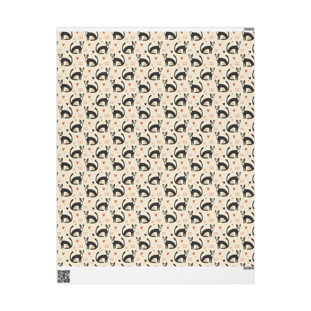 Feline Fine – Retro Cat Wrapping Paper