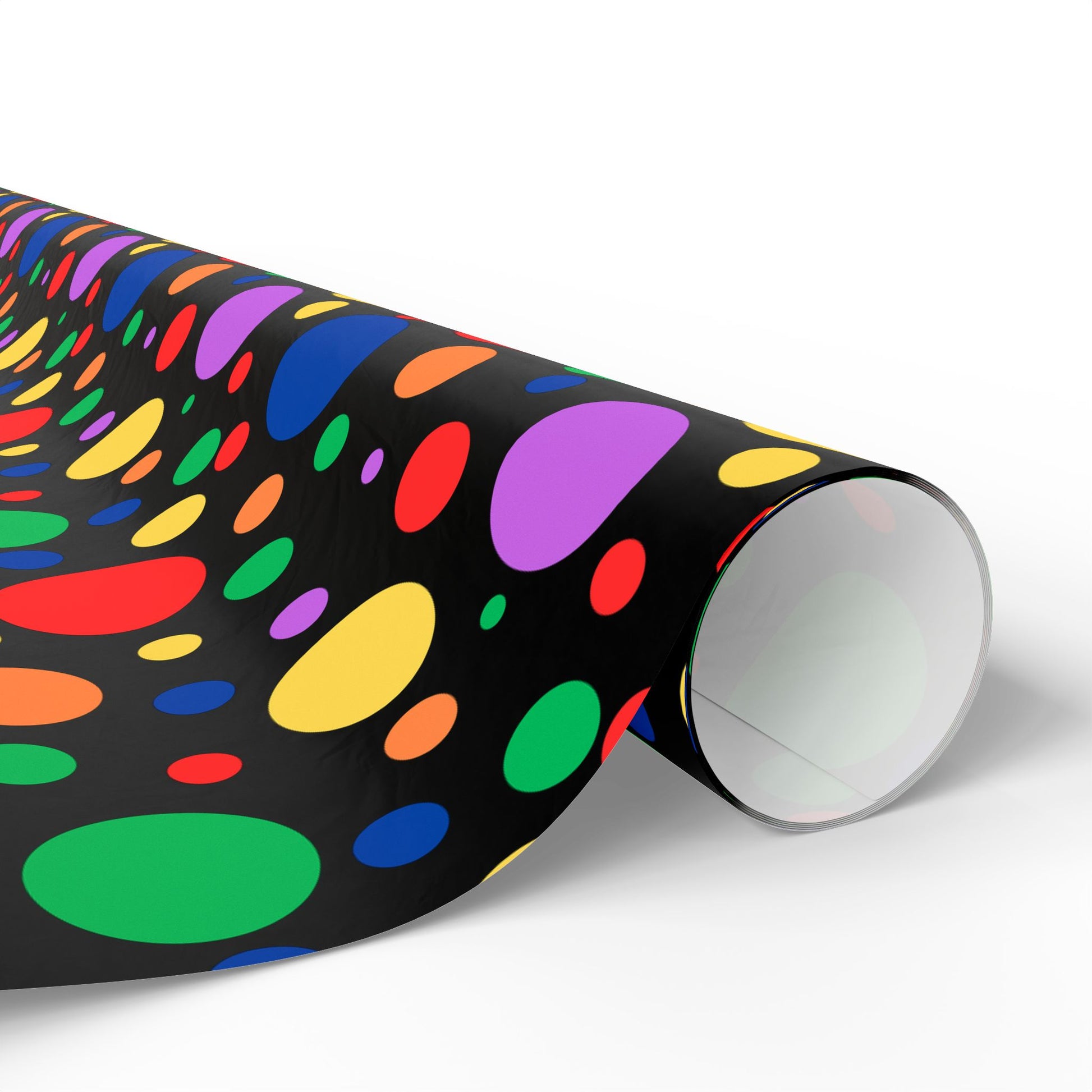Colorful Polka Dot Wrapping Papers, Fun Gift Wrap for Birthdays, Parties, Celebrations, Events, Holidays, Arts and Crafts