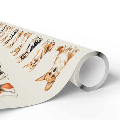Corgi Wrapping Paper Rolls
