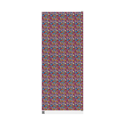 Colorful Heart Wrapping Paper