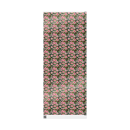 Wrapping Paper: Pink Cherry Floral Design