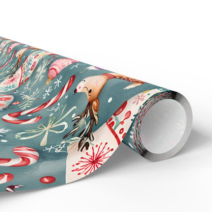 Stocking Situation – Sweet & Snuggly Christmas Wrapping Paper