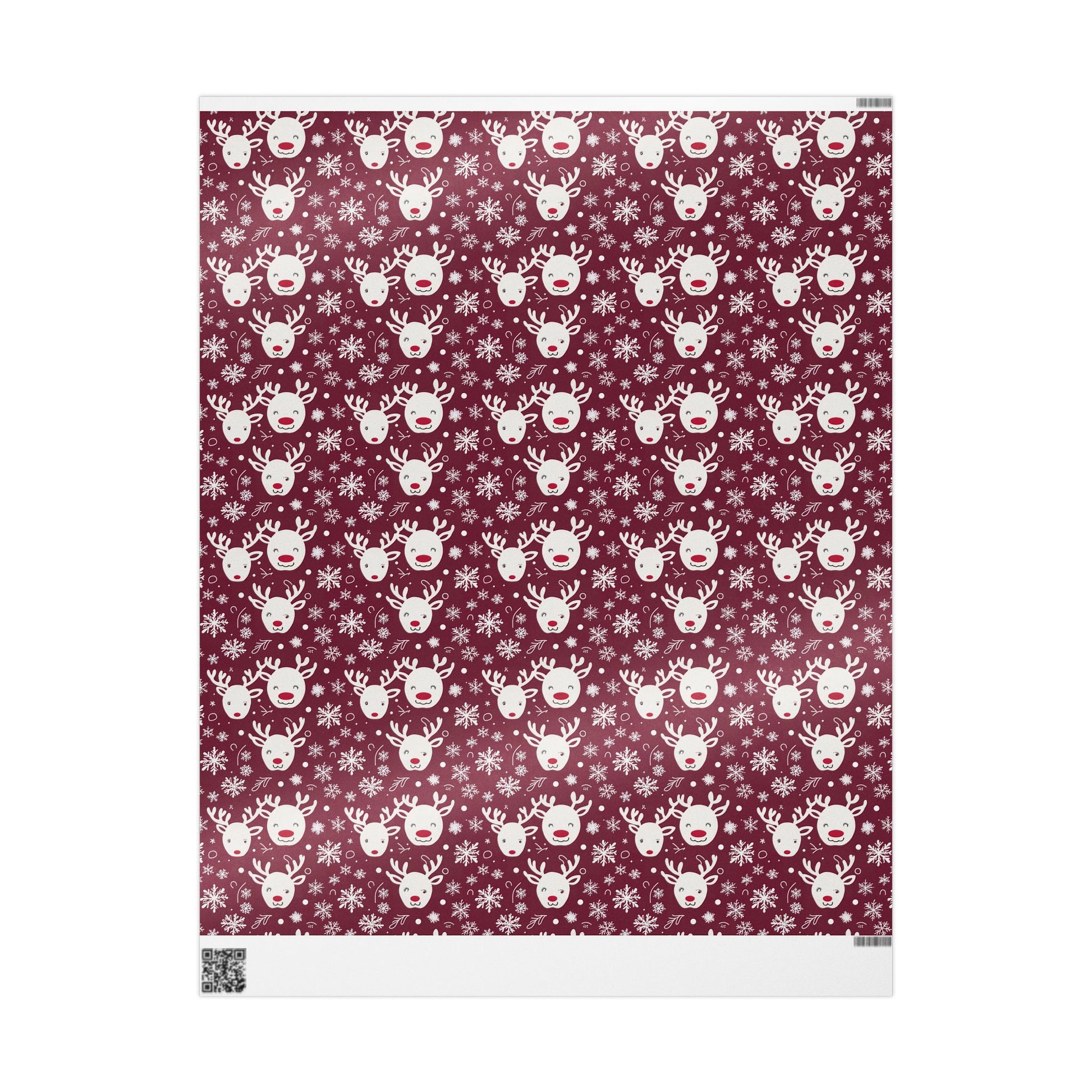 Sleigh All Day – Sassy Reindeer Wrapping Paper