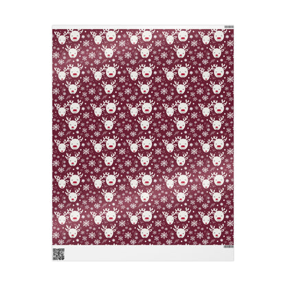 Sleigh All Day – Sassy Reindeer Wrapping Paper