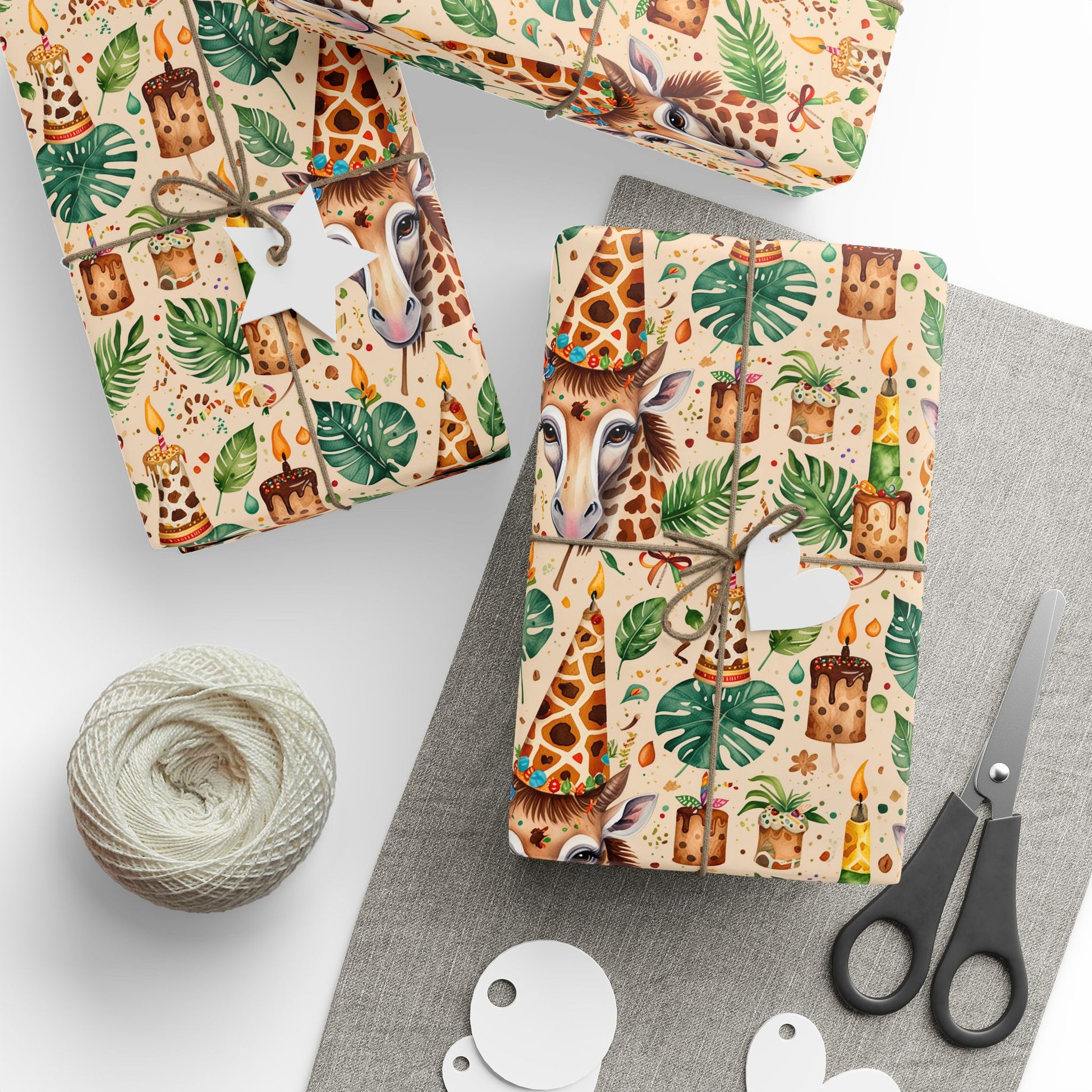 Whimsical Jungle Wrapping Paper