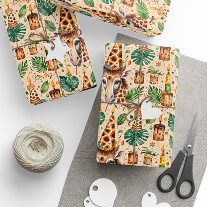 Whimsical Jungle Wrapping Paper