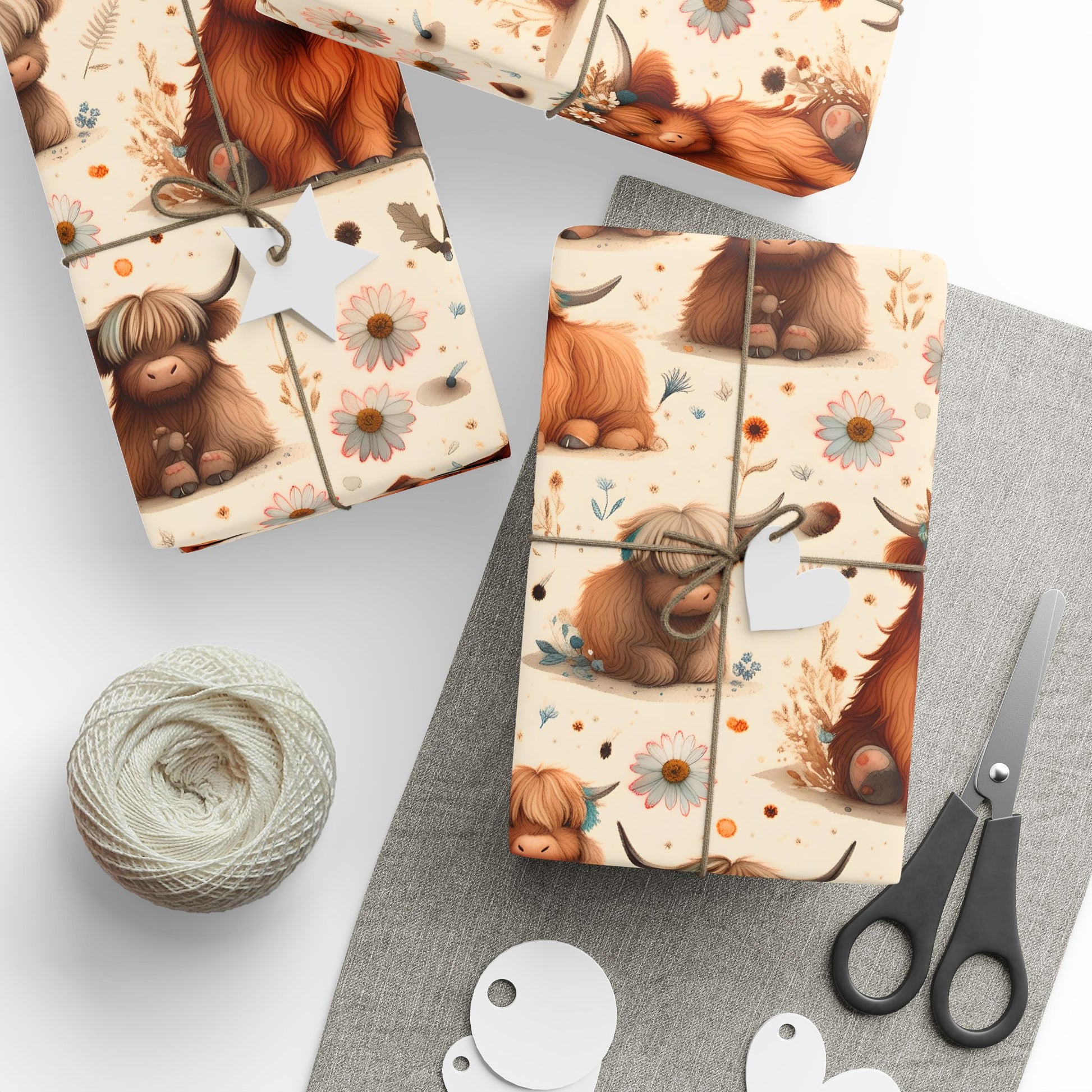 Highland Whimsy – Delightful Cow Wrap